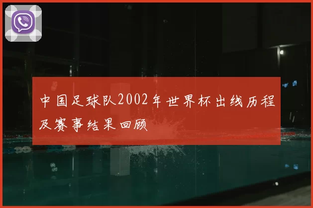 中国足球队2002年世界杯出线历程及赛事结果回顾