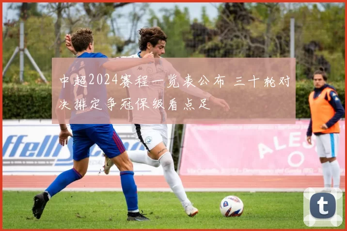 中超2024赛程一览表公布 三十轮对决排定争冠保级看点足
