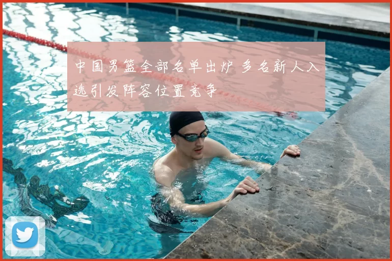 中国男篮全部名单出炉 多名新人入选引发阵容位置竞争