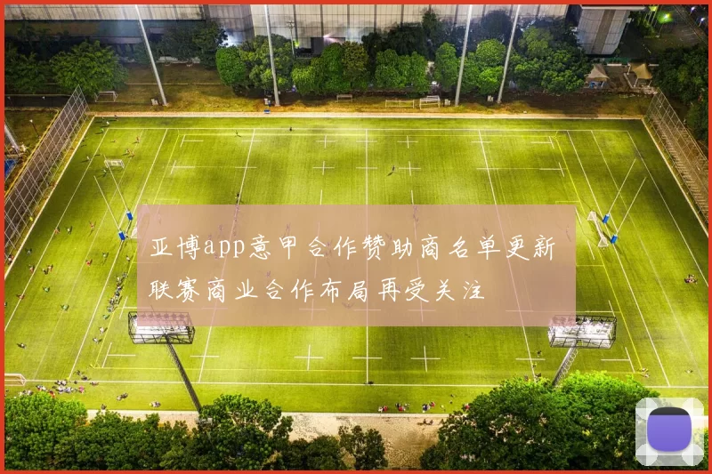 亚博app意甲合作赞助商名单更新 联赛商业合作布局再受关注